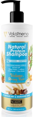 Volamena Natural Protein 2 in 1 Hair Shampoo with Wheat Protein & Vitamin B5(250 ml)