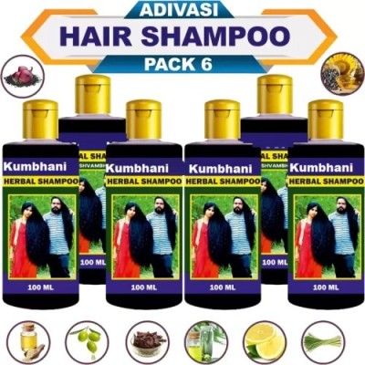 Kumbhani Ayurvedic Shikakai Hair Cleanser/Shampoo(600 ml)