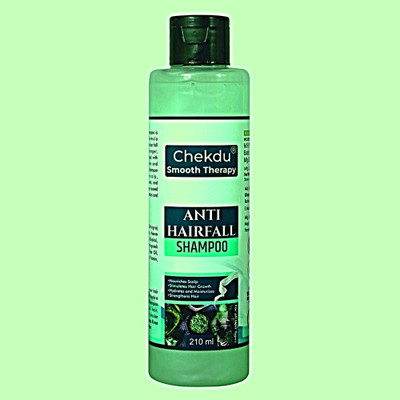 Chekdu Smooth Therapy Neem Shampoo For Anti Hair fall & Lice Treatment(210 ml)