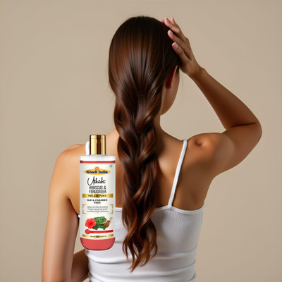 Utkrisht Khadi Hibiscus Fenugreek Shampoo for Strong Roots and Soft Ends(200 ml)
