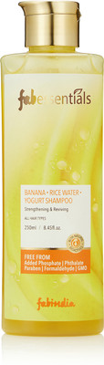 fabindia Banana Rice Water Yogurt Shampoo(250 ml)