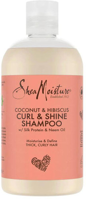 Shea Moisture Coconut & Hibiscus Curl & Shine Shampoo(379 ml)