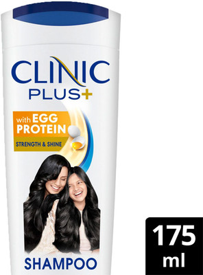 Clinic Plus Strength and Shine Egg Protein Shampoo(175 ml)
