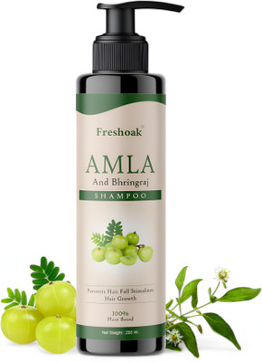 freshoak AMLA & BHRINGRAJ SHAMPOO(200 ml)