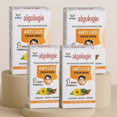 Algologie Lice Killer Shampoo Pack Of 4(30 ml)