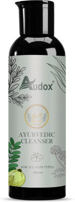 Audox Ayurvedic Hair Cleanser | With Aloe Vera, Bhringraj & 15+ Ayurvedic Ingredients(200 ml)