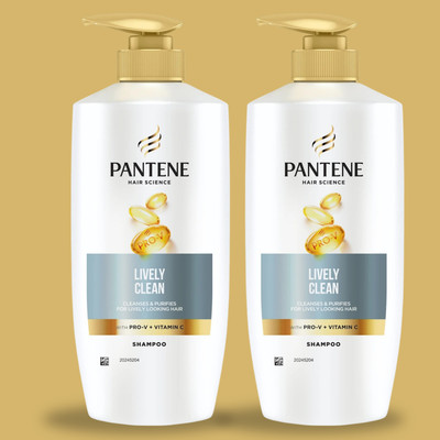 PANTENE Hair Science Lively Clean Shampoo with Vitamin C A012(650 ml)