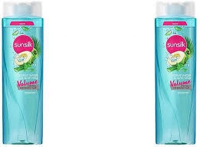 SUNSILK Coconut_ Water & Aloe Vera Volume Hair Shampoo 190ml x 2n(380 ml)