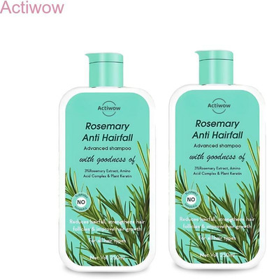 ACTIWOW Rosemary Shampoo For Reversing Hair Damage and Reducing Hair Fall A001(500 ml)