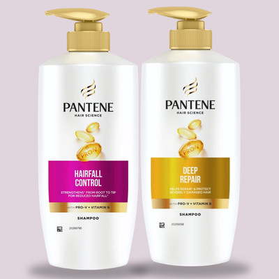 PANTENE Hair Science Silky Smooth Shampoo with Vitamin E (650 ml) 030(650 ml)