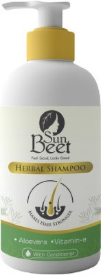 SUNBEET Herbal Shoampoo,Steunning Shine, Hair, Shampoo With Conditioner (Aloe evra )(300 ml)