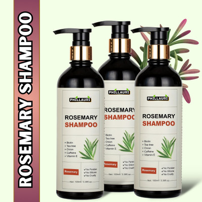 Phillauri Smooth and Silky Anti-Dandruff Shampoo for All-Hair Types(300 ml)