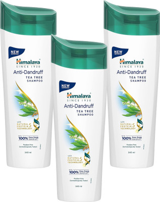 HIMALAYA ANTI-DANDRUFF TEA TREE SHAMPOO 340ML (PACK OF 3 )(340 ml)