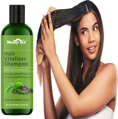 Mensport Hair Vitalizer Shampoo for Complete Hair & Scalp Nourishment 100ml Pack of 1(100 ml)