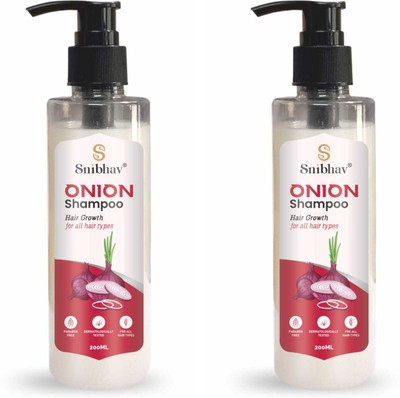 Snibhav Nectar Red Onion Hair Fall Control & Growth Boost Shampoo(400 ml)