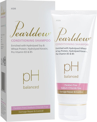 Pearldew Conditioning Shampoo 100 ml | With Aloe, Keratin & Wheat Germ Oil(100 ml)