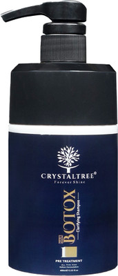 CRYSTALTREE Hair Botox Clarifying Shampoo Deep Cleansing & Smooth, Healthy Hair,(400 ml)