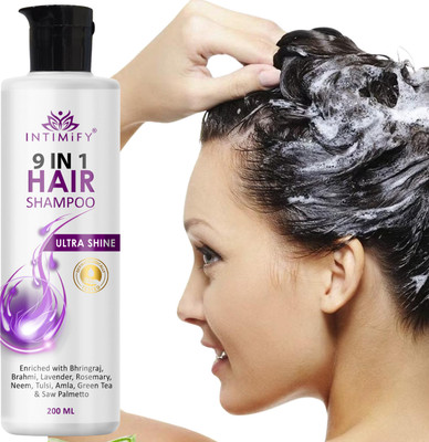 INTIMIFY 9 in 1 Hair Shampoo For Dandruff And Hair Fall Control For Women & Men(200 ml)
