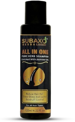 Subaxo HERBAL ALL IN ONE PURE HERB SHAMPOO 100 ML(100 ml)