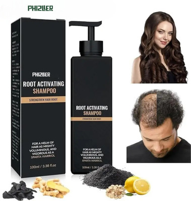 PHIZLLER Fast Growth Root Activator Shampoo for Daily Nourishment and Scalp Health(100 ml)