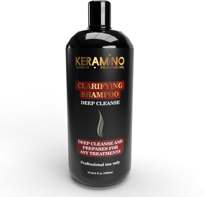 keramino element.professional Clarifying Shampoo for Deep Cleanse: Removes Build-up, | 1000 ML(1000 ml)