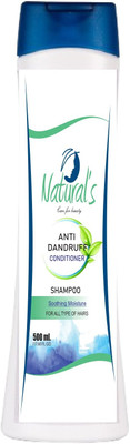 Natural's Care for Beauty Anti-Dandruff Conditioner Shampoo Pack Of 1(500 ml)
