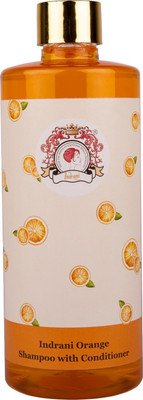 Indrani Orange Shampoo With Conditioner(500 ml)