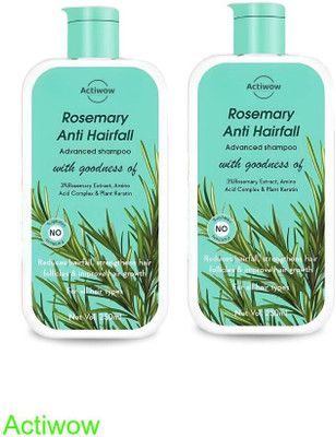 ACTIWOW Rosemary Shampoo For Strengthening Damaged and Weak Hair A001(500 ml)