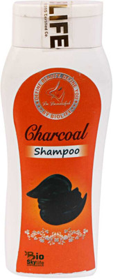Bio Skylife CHARCOAL SHAMPOO pack of 3(300 ml)