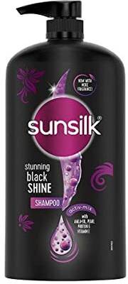 SUNSILK BLACK SHINE SHAMPOO 1 L PACK OF 1 NEW