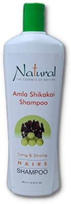 NATURAL The Essence of Nature Amla Shikakai Shampoo for Hair (Pack of 3)(1500 ml)