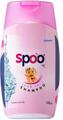 CURATIO Spoo Shampoo - Best tear free and mild shampoo for babies 125ml(125 ml)