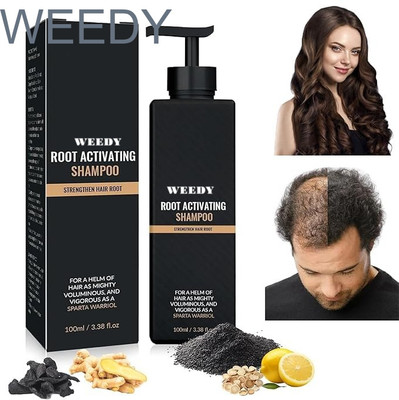 WEEDY Root Activator Shampoo for Thicker, Stronger Strands(100 ml)