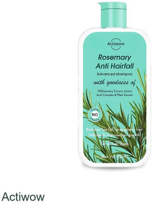 ACTIWOW Rosemary Shampoo For Supporting Natural Hair Growth and Reducing Fall(300 ml)