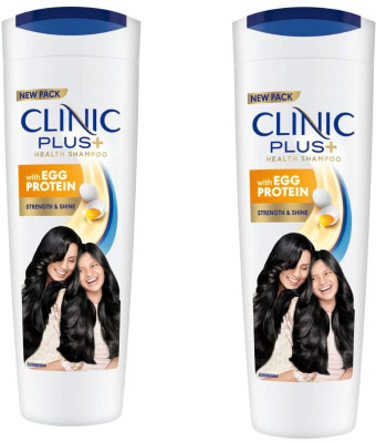Clinic Plus Strength & Shine With Egg Protein Shampoo, 175 ml * 2 UNIT(350 ml)