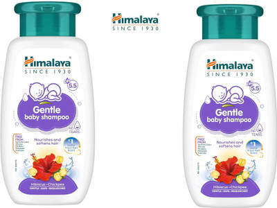 HIMALAYA Gentle Daily Care Baby Care Shampoo 200ml Pack of 2 Parabeen & Sulphate Free(400 ml)