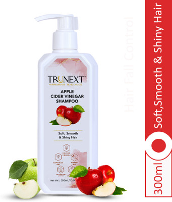 TRUNEXT Apple Cider Vinegar Shampoo For Women And Men Paraben And Sulphate Free Shampoo(300 ml)