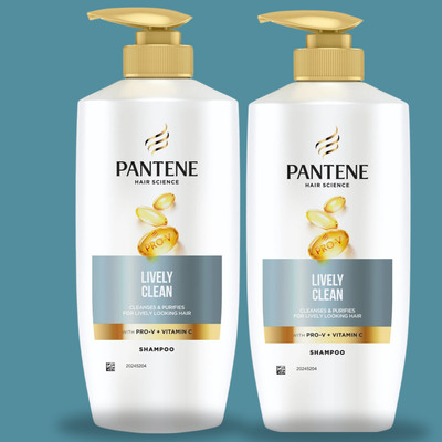PANTENE Hair Science Lively Clean Shampoo with Vitamin C A011(650 ml)