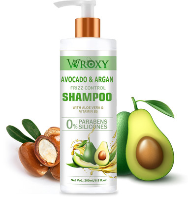 Wroxy Avocado & Argan Shampoo For Frizz Control(200 ml)