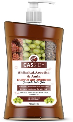 Cassidy Shikakai, Areetha and Amla Hair Shampoo with Conditioner 1 ltr(1000 ml)