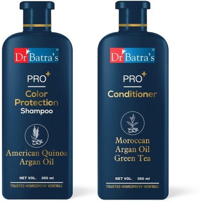 Dr Batra's PRO+ Color Protection Shampoo with Conditioner (350 ml Each)(700 ml)