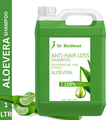 DR.BIOVENET Natural Neem & Aloe Vera Juice Cleanser Shine Shampoo (1 L)(1 L)