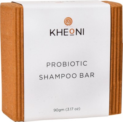 KHEONI Probiotic Shampoo Bar for Men & Women, Deeply Nourishes & Stimulates Hair(90 ml)