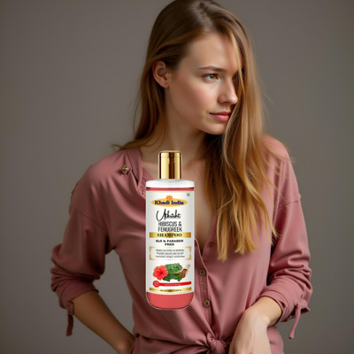 Utkrisht Khadi Hibiscus & Fenugreek Shampoo with Lightweight Hair Shield(200 ml)