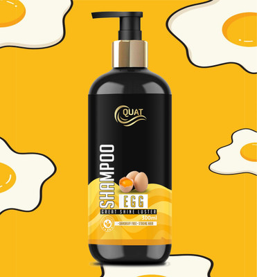 QUAT Protein-Rich Egg Shampoo – Strength & Shine for Every Strand(300 ml)