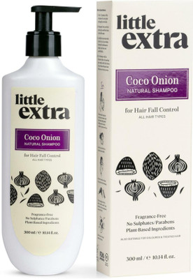 Little Extra Coco Onion Natural Shampoo for Hair Fall Control(300 ml)