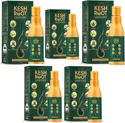 KESH ROOT root specilist shampoo pack of 5(500 ml)