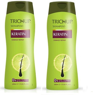 VASU Trichup Keratin Shampoo Damage Repair 400 ml PACK OF 2(800 ml)