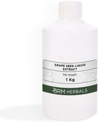 BRM Herbals GRAPE SEED LIQUID EXTRACT For Soap Making, Shampoo - 1 KG(1 L)
