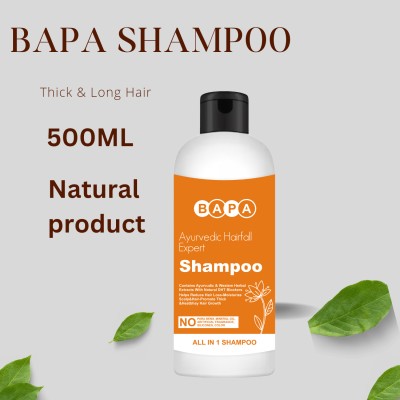 BAPA Shampoo Hair Smoothing (UF) Every Day Use Kare(500 ml)